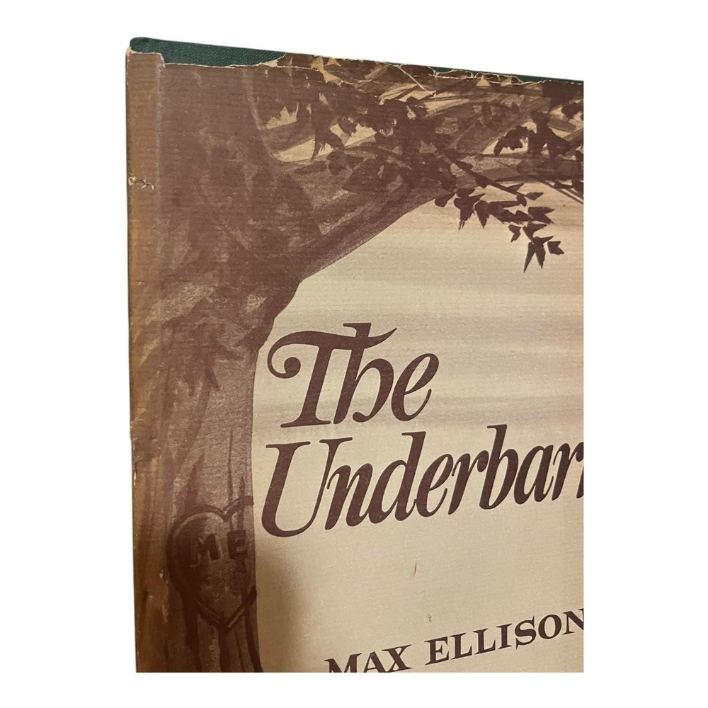 THE UNDERBARK by Max Ellison SIGNED‎ HC/DJ Rural American Poetry 1969 - Picture 2 of 9